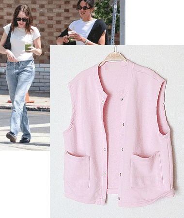 Ƕ cotton vest ()
