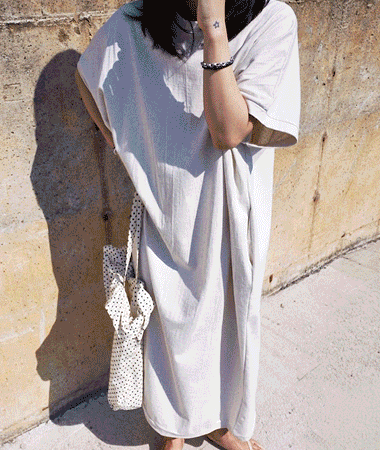 loose long cotton ops ()