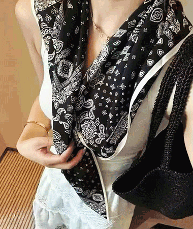 paisley floral ﰢ scarf ()